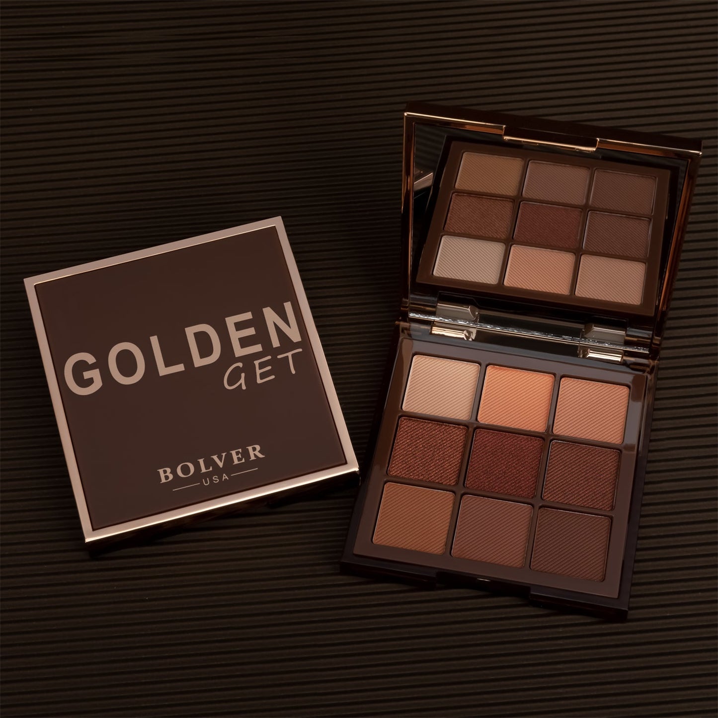 BOLVER USA 9 COLOR EYESHADOW E09 - GOLDEN