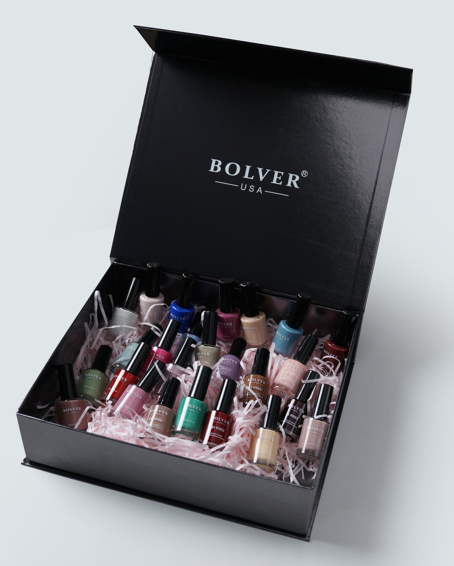25 Unique Nail Polish Colors Box