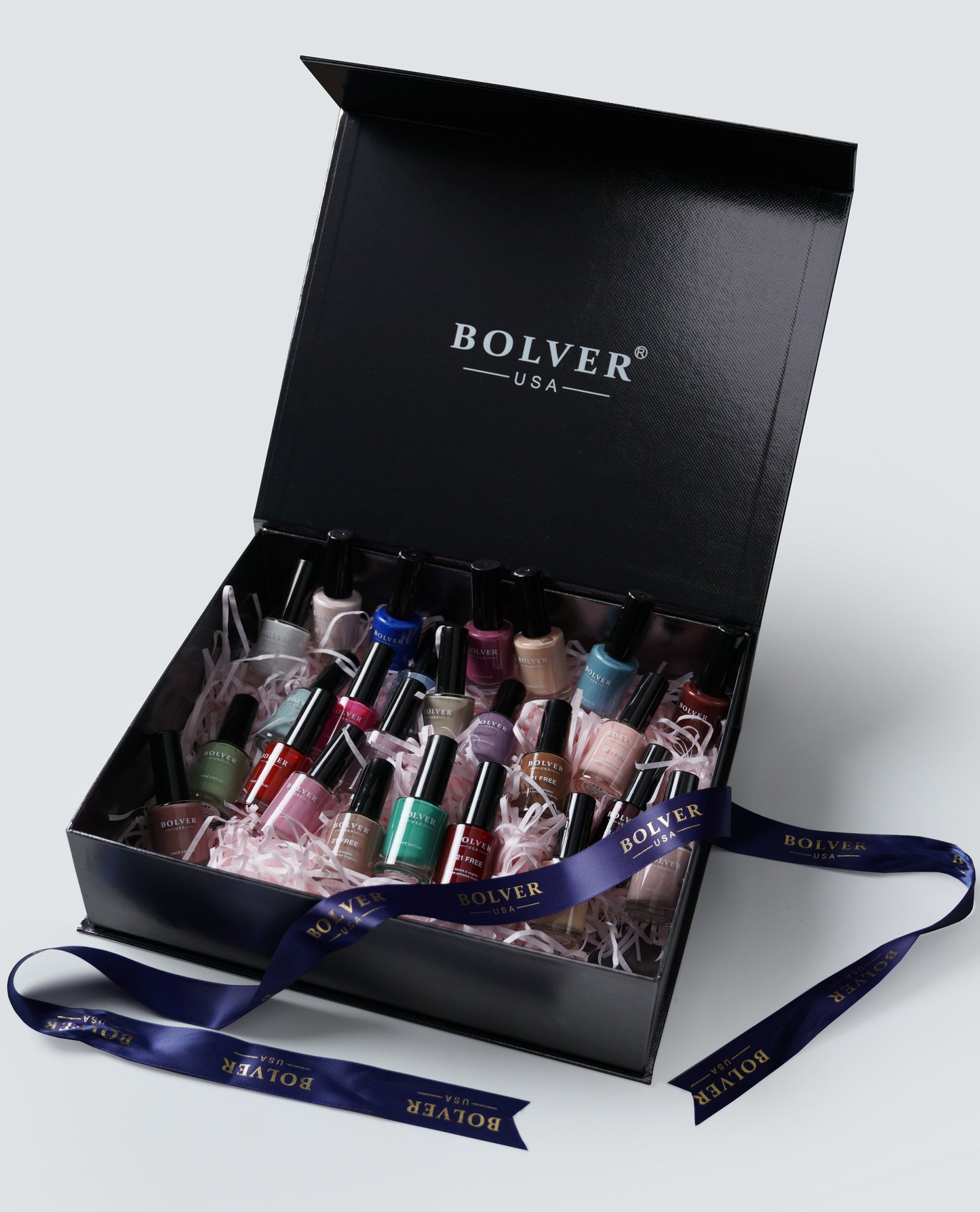 25 Unique Nail Polish Colors Box